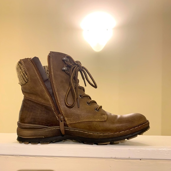 Extreme by Eddie Mark Brown Boots - Picture 2 of 5